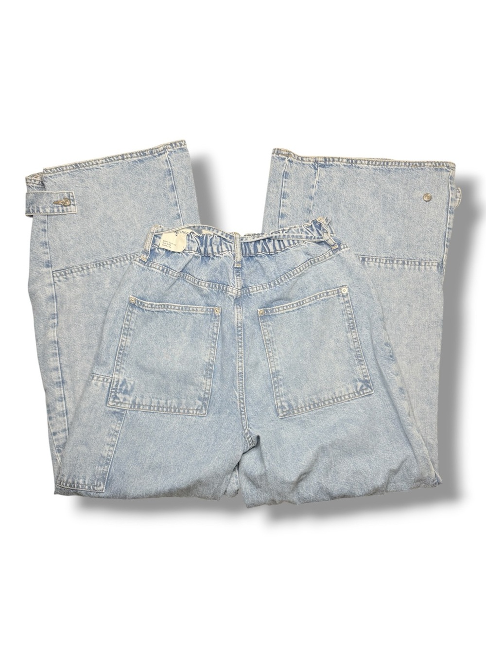 We The Free CRVY Outlaw Wide Leg Jeans Small - Picture 4 of 5